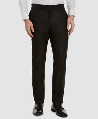 Van heusen 2025 black dress pants