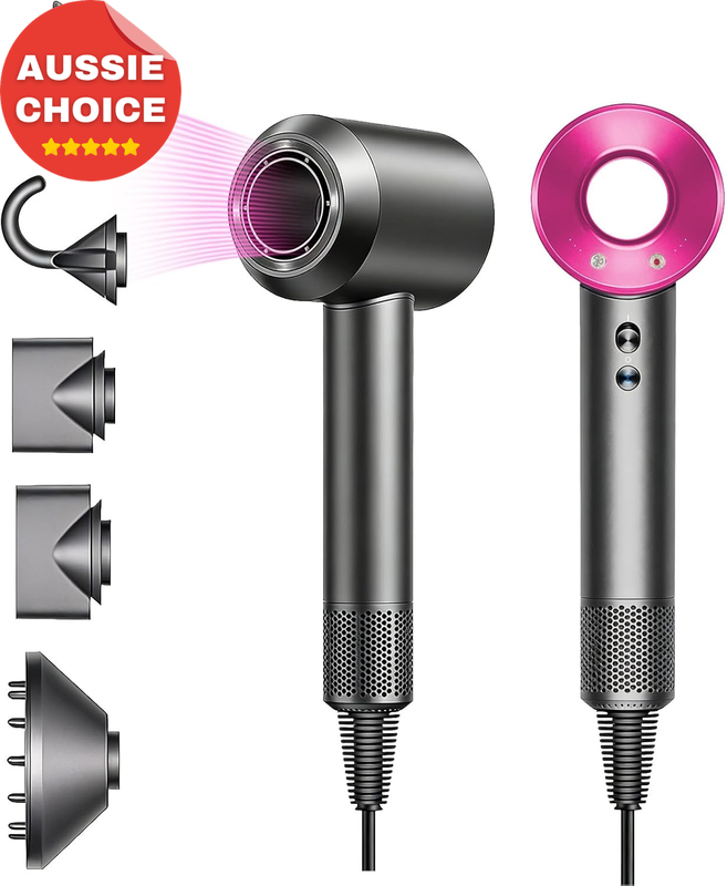 1500W High-Speed Hair Dryer 110,000 RPM Brushless Motor 3 Speed 4 Heat Ionic