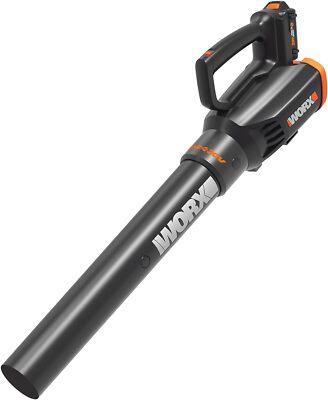 Worx 20V Cordless Leaf Blower WG547.9, Electric Blower, Powerful Turbine Fan