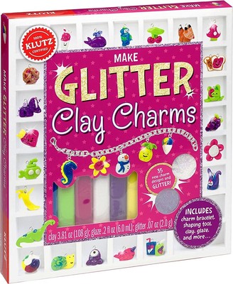 Make Glitter Clay Charms by Editors of Klutz 2015 Hardcover