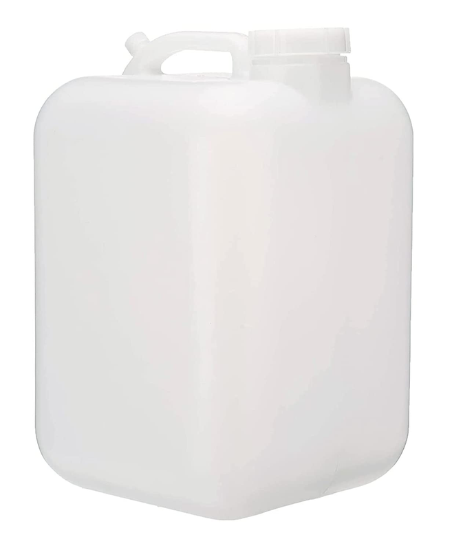 Emergency 5 Gallon Water Storage White Container Carrier Jug Camping Tornado NEW