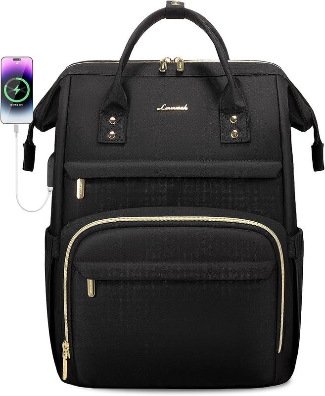 Laptop Backpack for Women Teacher Backpack Nurse Bag,Work Bag Backpack Purse Bag