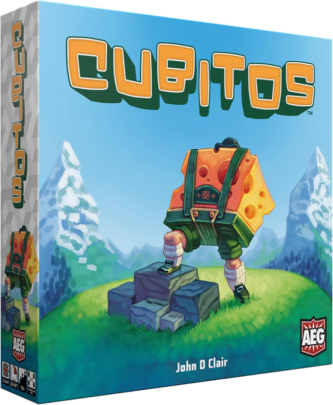 Cubitos, Award-Winning Push Your Luck Dice Pool Building Racing Board Game