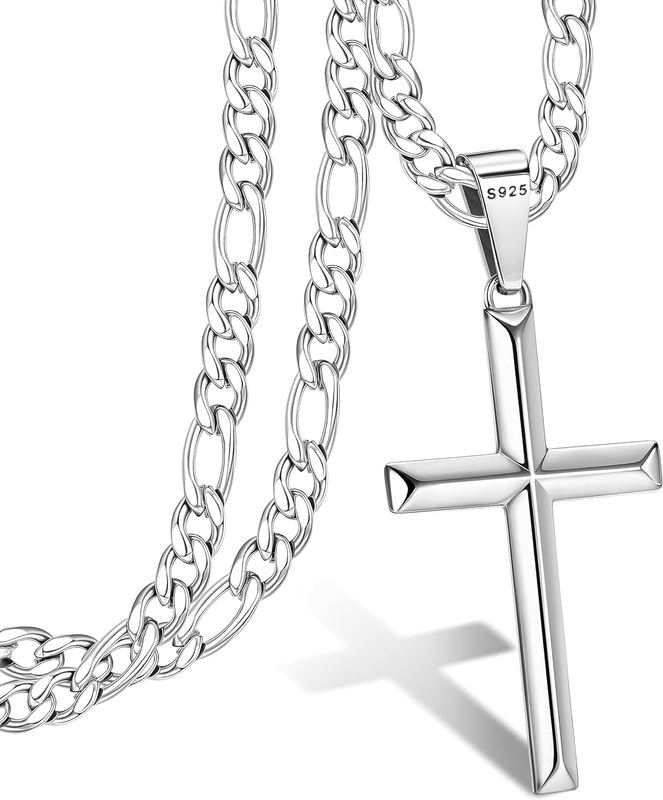 アクセサリー Silver 925 CROSS-LINK CHAIN NECKLACE WYM $_3.PNG