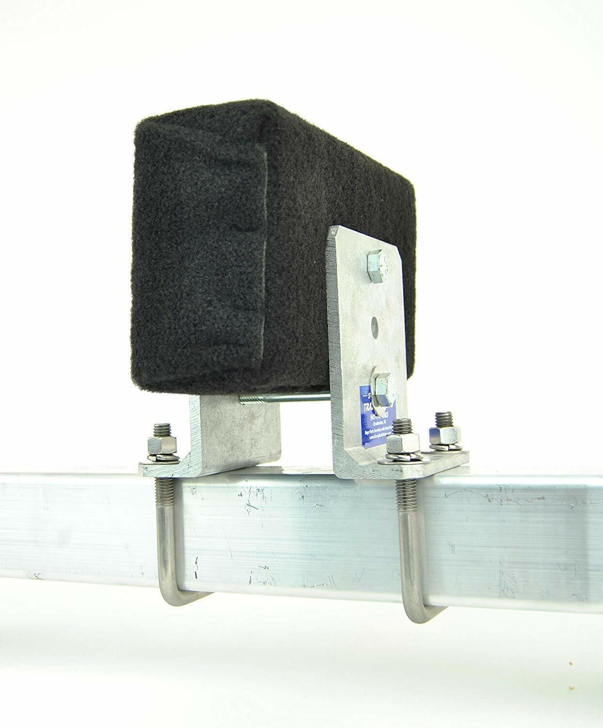 (2) 8 inch Galvanized LType Boat Trailer Bunk Bracket Kit for 3 x 3