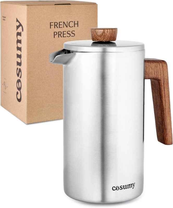 Coffee Maker 34 Oz - Made Of Stainless Steel & Sustainable O
