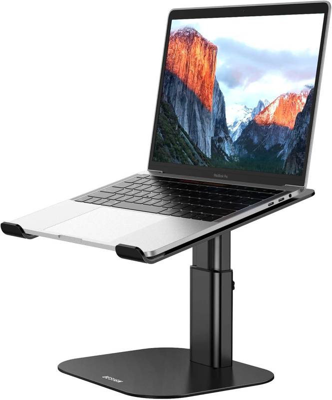 LSX8 Aluminum Laptop Stand, Ergonomic Adjustable Notebook Stand, Riser Holder Co