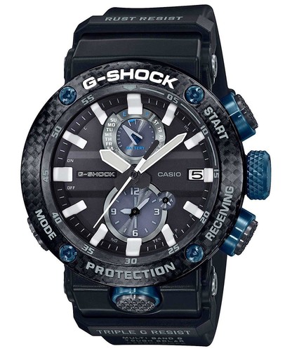 Pre-owned Casio G-shock Gwr-b1000-1a1jf Gravity Master Solar Radio Men's Watch In Box