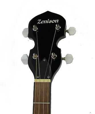 ::Zenison 5-String Traditional Bluegrass Banjo with 10'' Remo Head Closed Back