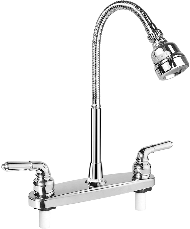 RV Kitchen Faucet Replacement, RV Kitchen Sink Faucet with Flexible Arc 360 Degr