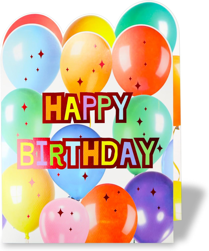 Jumbo Birthday Card, 11X14 Large Happy Birthday Card with Envelope