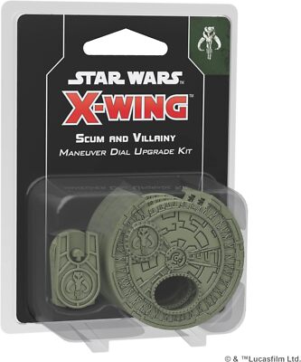 Maneuver Dial Upgrade Kit Scum and Villainy Star Wars: X-Wing 2.0 FFG NIB - New