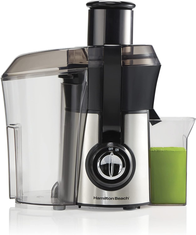 Hamilton Beach Juicer Machine, Big Mouth Large 3&rdquo; Feed Chute for Whole Fruits an