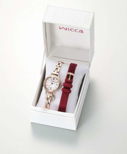 Pre-owned Citizen Wicca Brace Line Kl0-561-15 Women's Watch 2019 In Box
