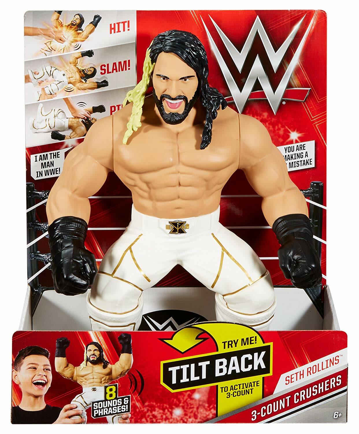WWE Wrestling Superstar Seth Rollins 3-Count Crushers 8