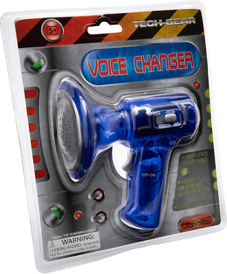 Toysmith Tech Gear Multi Voice Changer, Amplifies Voice with 8 Different Voice E