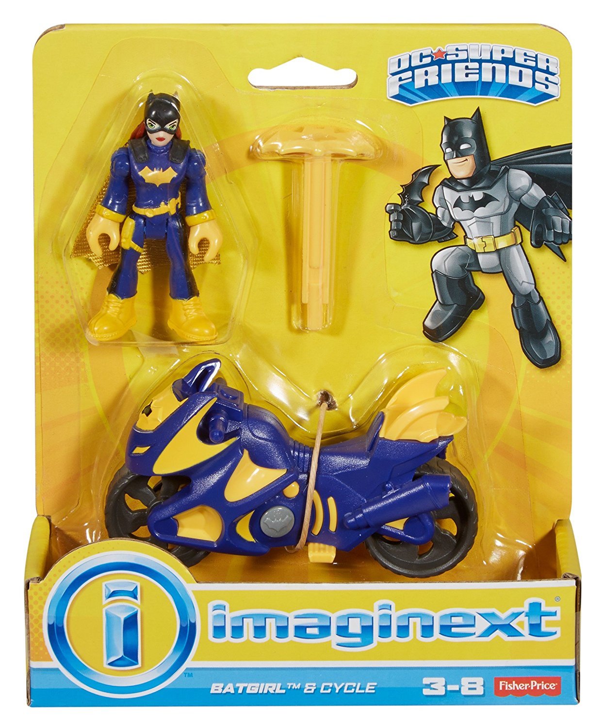 Fisher Price Imaginext BATGIRL & CYCLE DC Batman | eBay