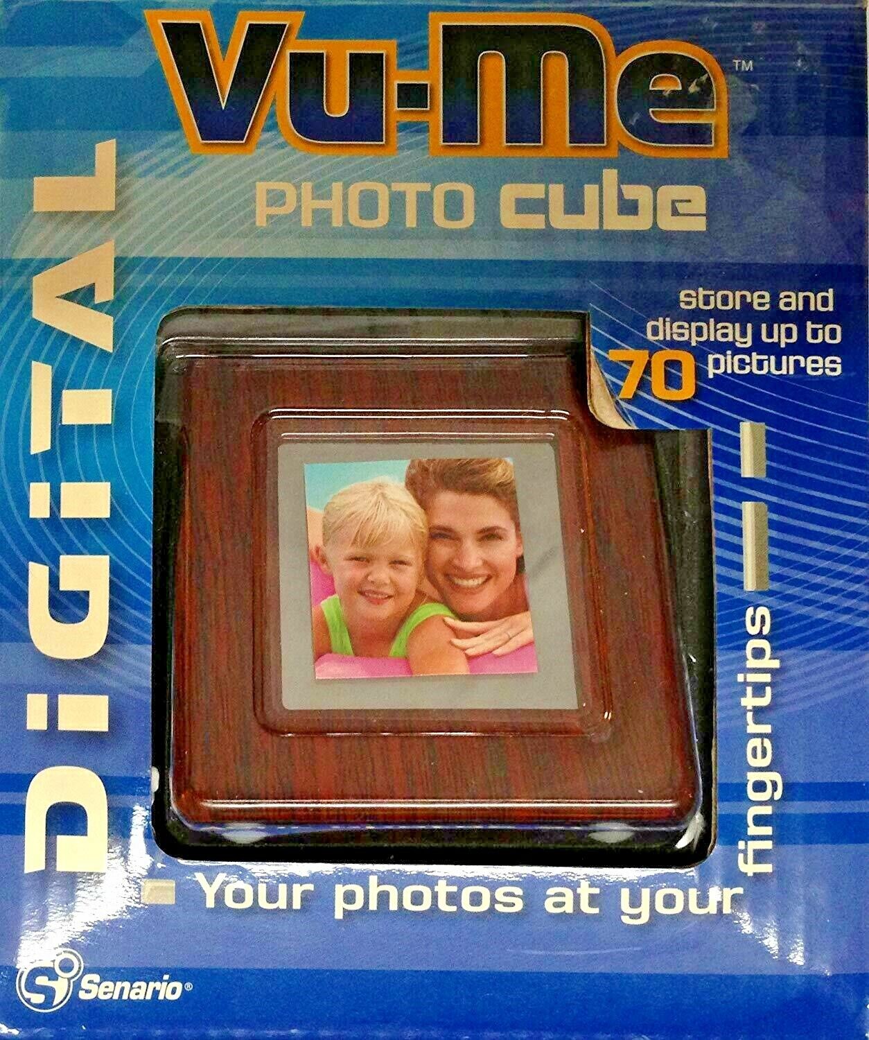Vu-Me Photo Cube - STORE 70 PHOTOS - 1.5 INCH LCD SCREEN Vu-Me Photo Cube - STORE 70 PHOTOS - 1.5 INCH LCD SCREEN