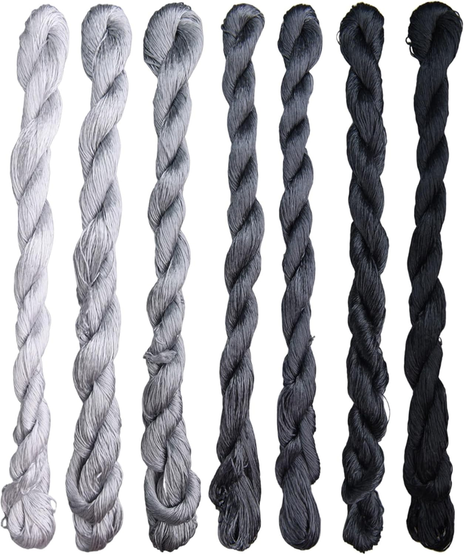 Natural 100% Silk Thread, Handmade Embroidery Thread, Silk Embroidery Thread 770