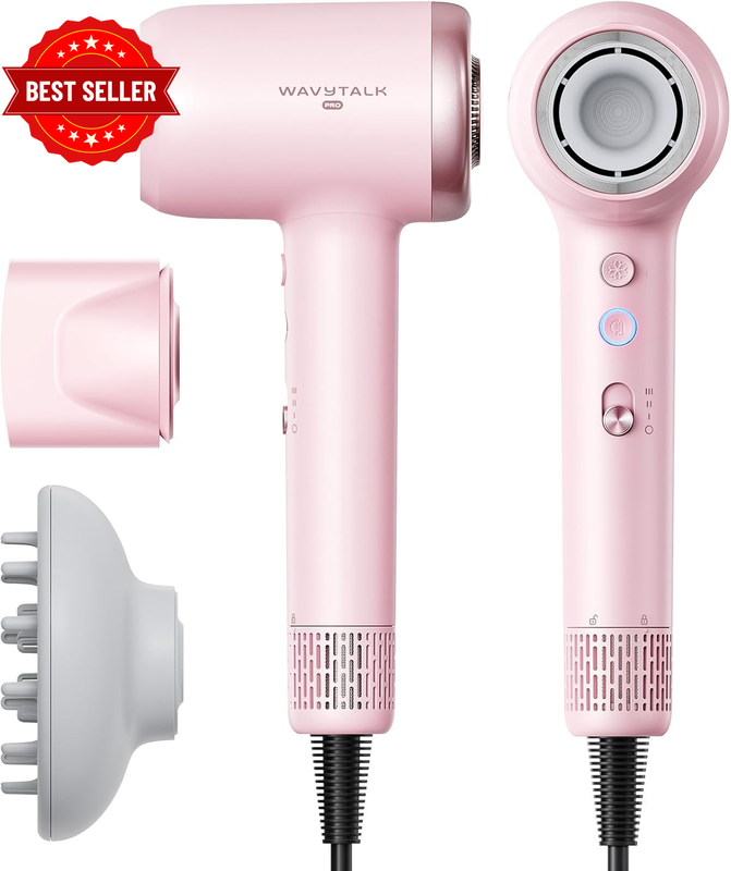 Hair Dryer,  Turblow Pro Fast Drying Blow Dryer with Diffuser, High Speed Hair D