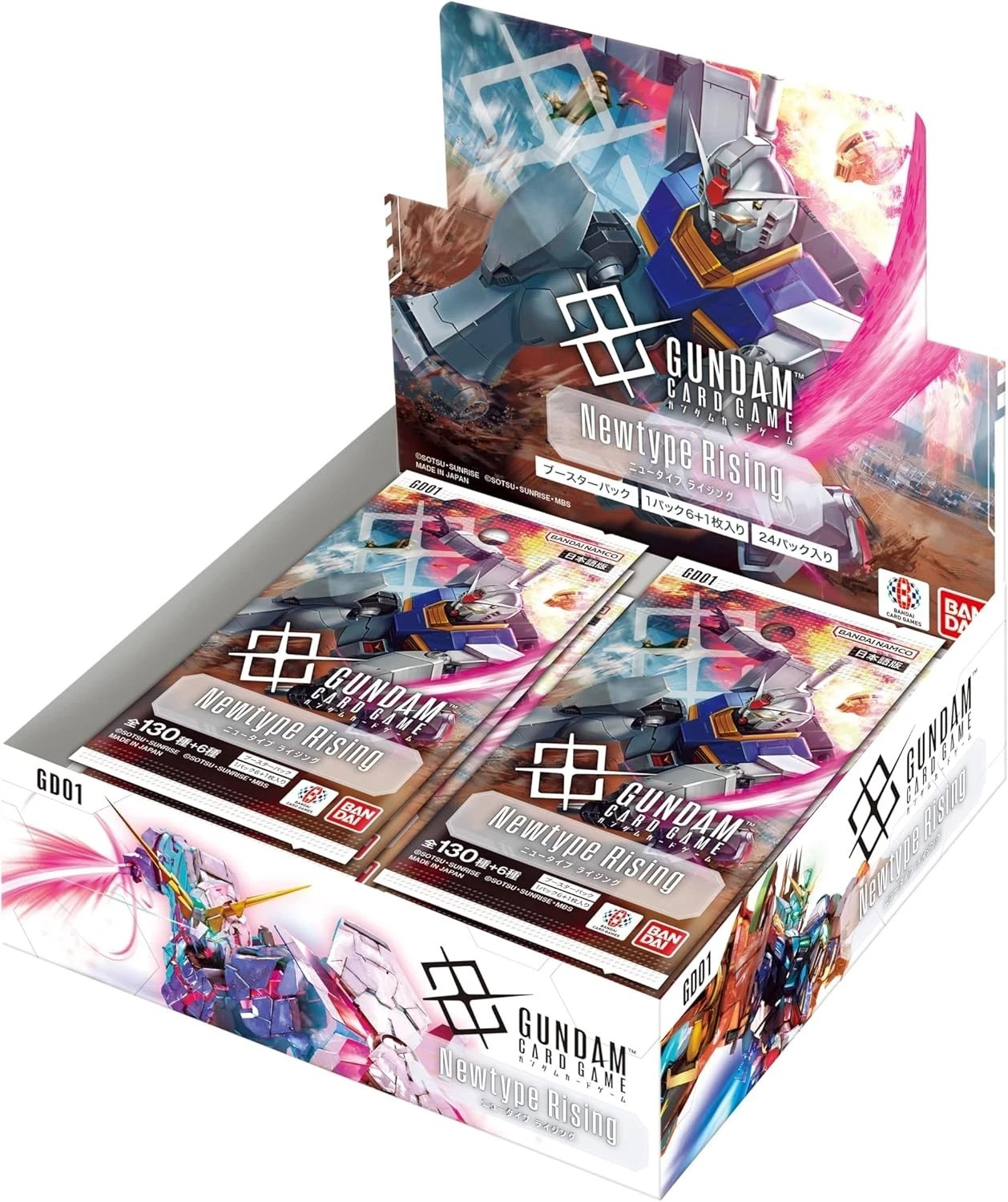 GUNDAM Card Game Newtype Rising Booster BOX GD01 BANDAI