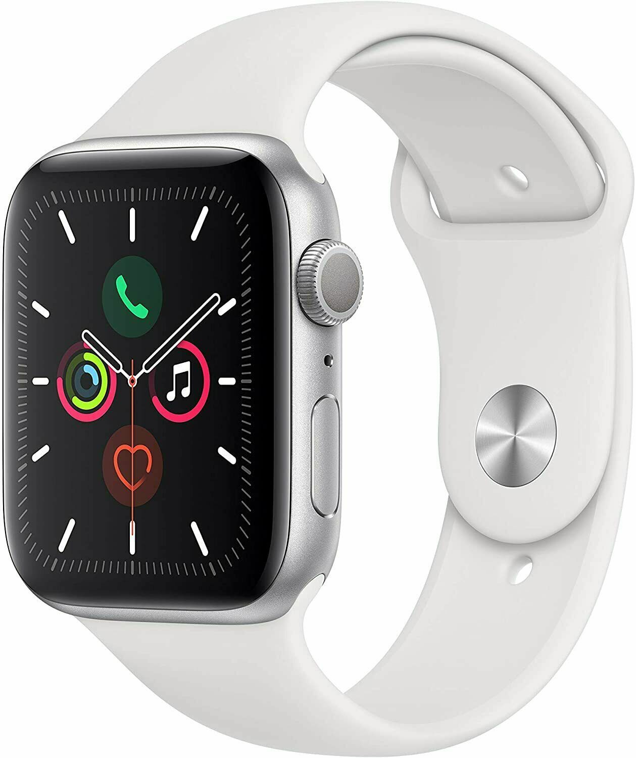Apple Watch Series 5 (GPS, 44mm) - Silver Aluminum Case w