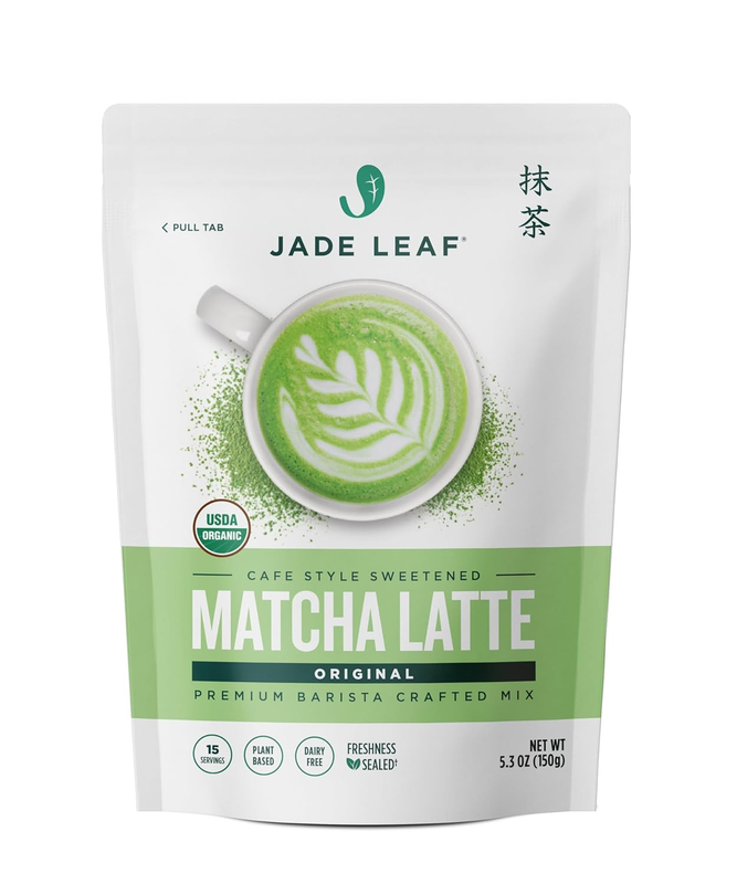 Organic Caf&eacute; Style Sweetened Matcha Latte Premium Barista C