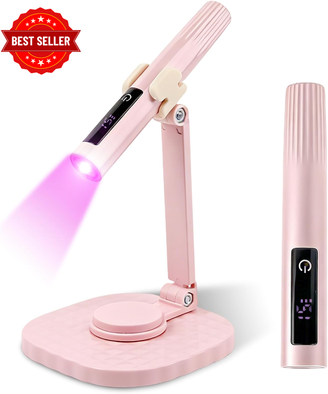 U V Light for Gel Nails Mini Nail Lamp Fast Curing Flash Cure Lamp