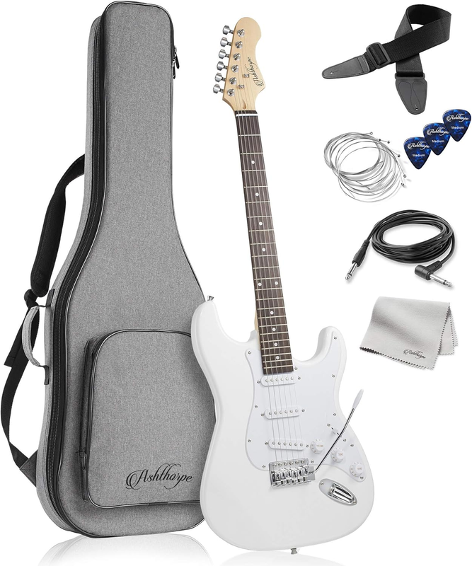 AeroBand Guitar Bundle Kit ホワイト AeroBand Guitar-Smart Digital MIDI Guitar, 6 Strings, Full size