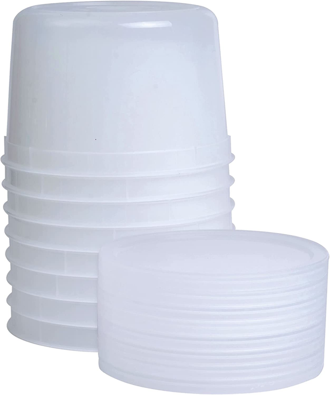 64 Oz. Food Storage Containers with Lids Microwave Safe Pack