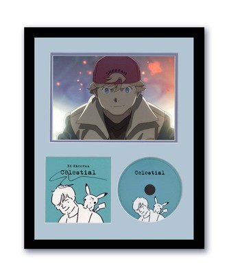 Ed Sheeran Autographed Signed 11x14 Framed CD Photo Celestial ACOA 3