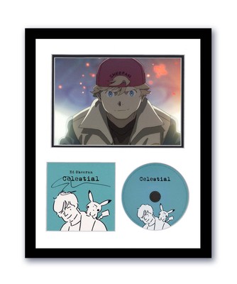 Ed Sheeran Autographed Signed 11x14 Framed CD Photo Celestial ACOA 2