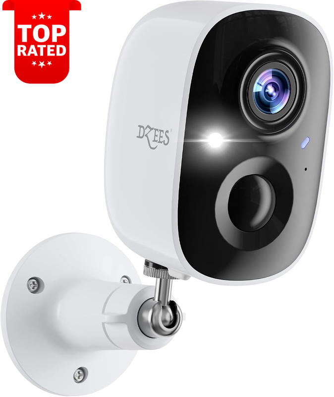 Wireless Security Cameras Outdoor 1080P Battery Wifi AI Motion Night Vision