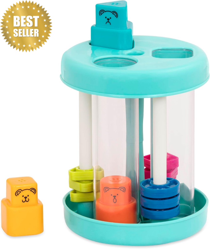 Shape Sorter, Shapes and Sound Sorter with 3 Sound Shapes, Toddler