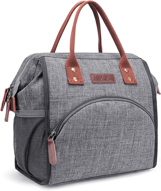 Wide-open Lunch Tote Bag Large Drinks