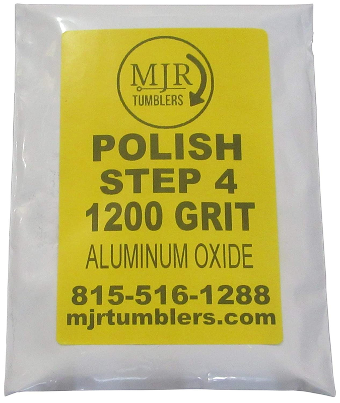 2 LB Polish 1200 Aluminum Oxide Rock Refill Grit Abrasive Media Final Step USA
