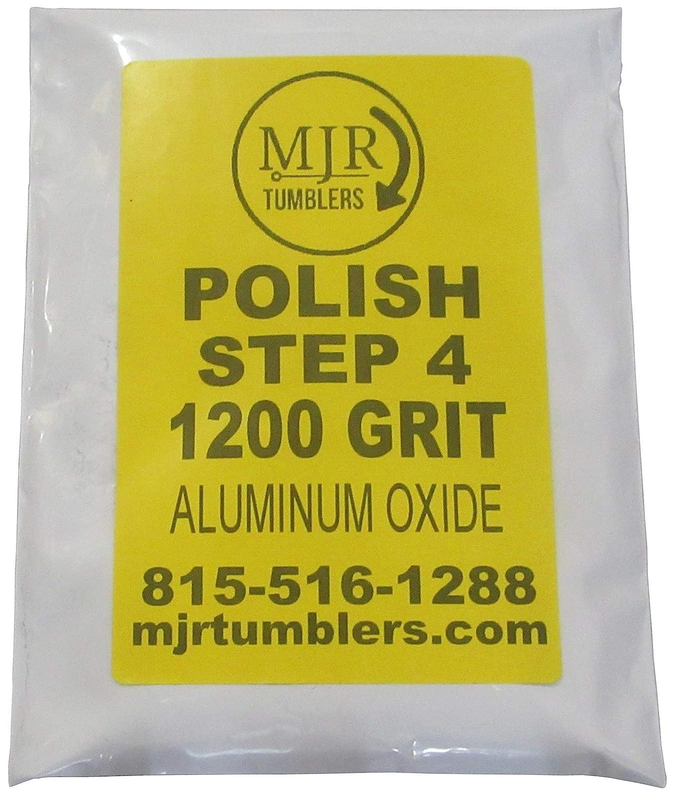 2 LB Polish 1200 Aluminum Oxide Rock Refill Grit Abrasive Media Final Step USA