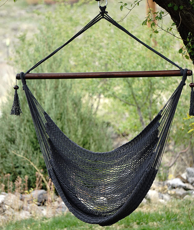 Extra Large Caribbean Hammock Chair | XL String Porch Hammock Swing