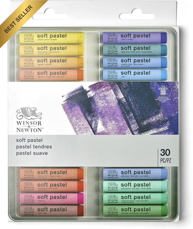 Professional Soft Pastels, Set of 30