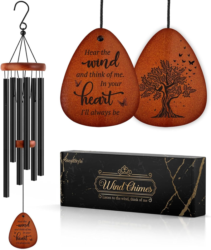 Steadstyle Sympathy Gifts for Loss of Loved One, Memorial Gifts Wind Chimes
