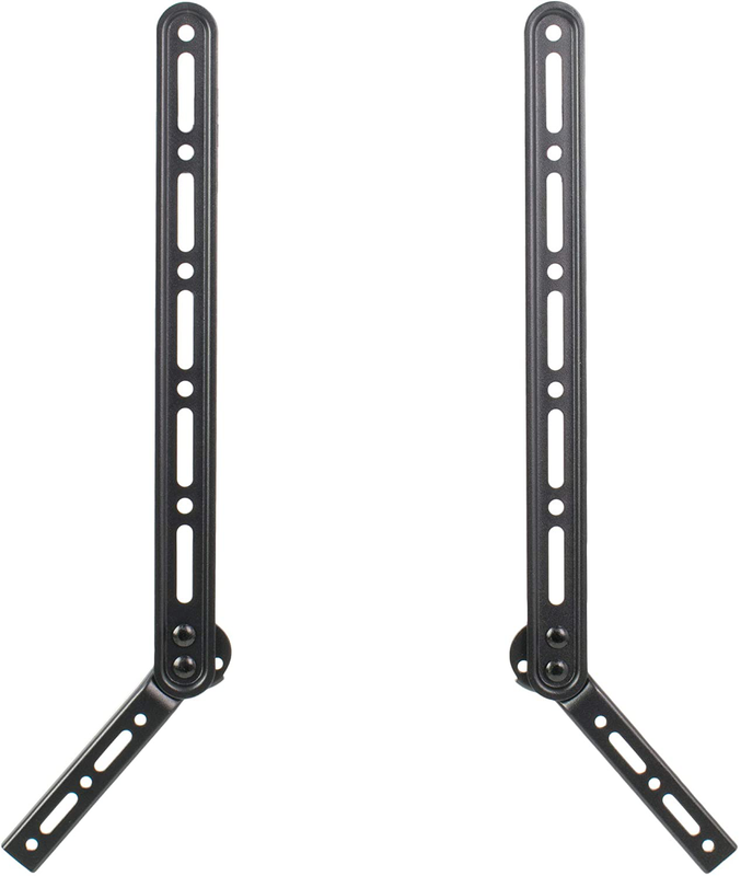 Universal Sound Bar Bracket Speaker Mount Above or Below Wall Mounted TV 23-65