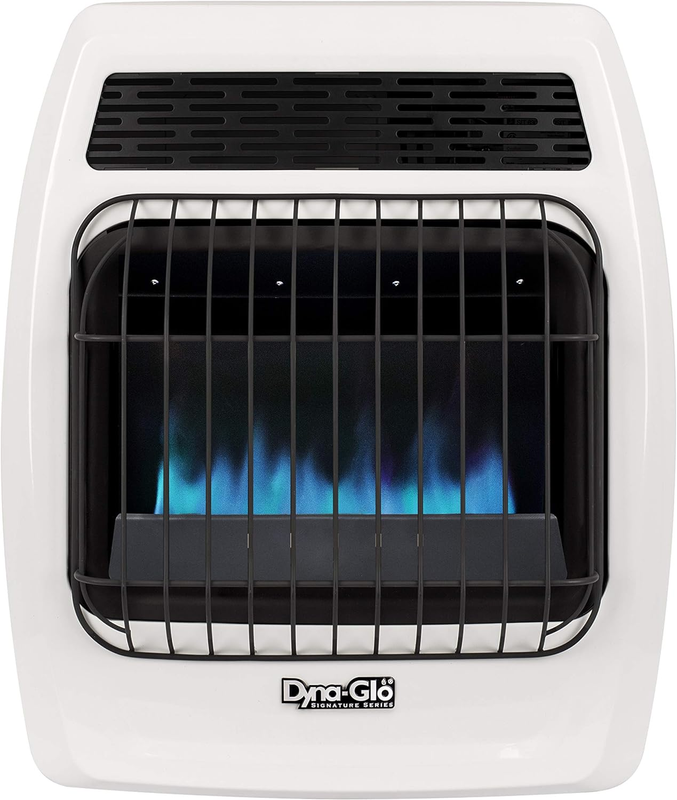 BFSS10LPT-2P 10,000 BTU Liquid Propane Blue Flame Thermostatic Vent Free Wall He