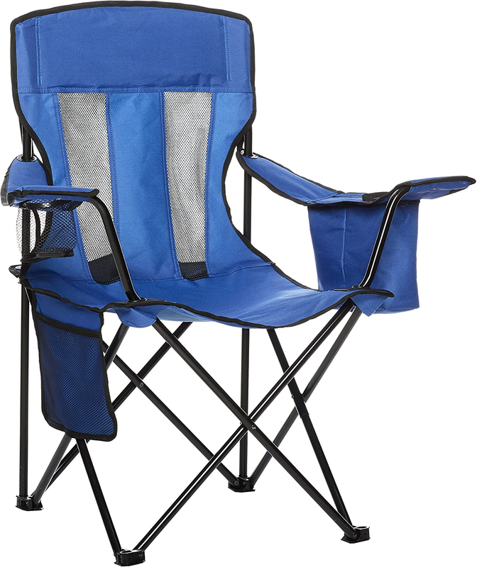 Portable Folding Camping Chair Heavy Duty Outdoor Lawn Beach Fishing Chair