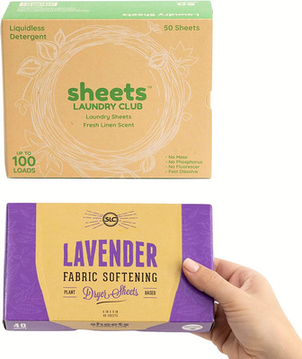 Laundry Detergent Sheets (Fresh Linen & Lavender)