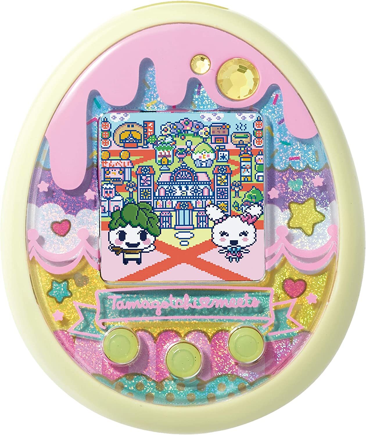 Tamagotchi スイーツ　黄色　ジャンク品 BANDAI Tamagotchi Meets Sweets Meet ver. Yellow Color