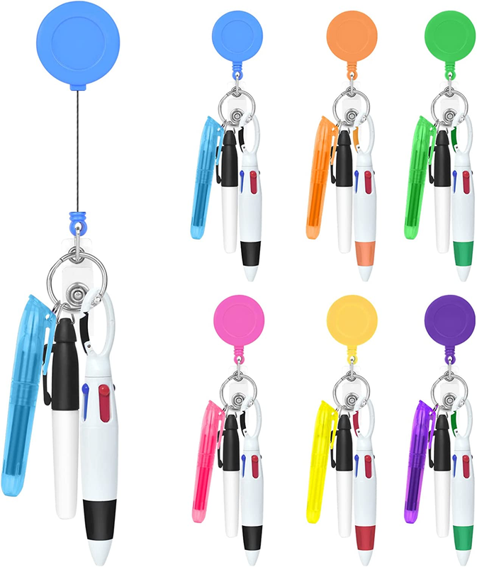 Nurse Pen Set Include 6 Pieces Tip Highlighter 6 Pieces Perm