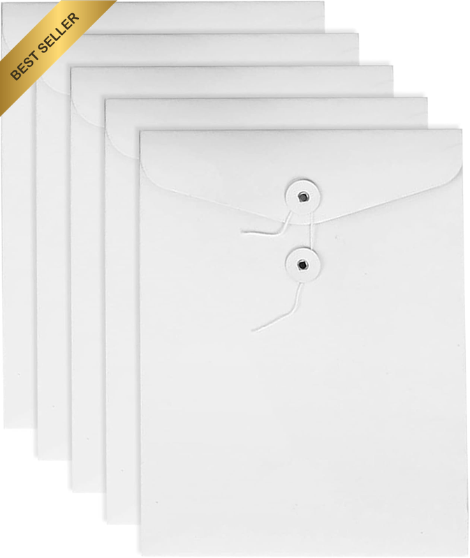 Kraft String File Folder Filing Envelope Project File Jacket Document Letter Org
