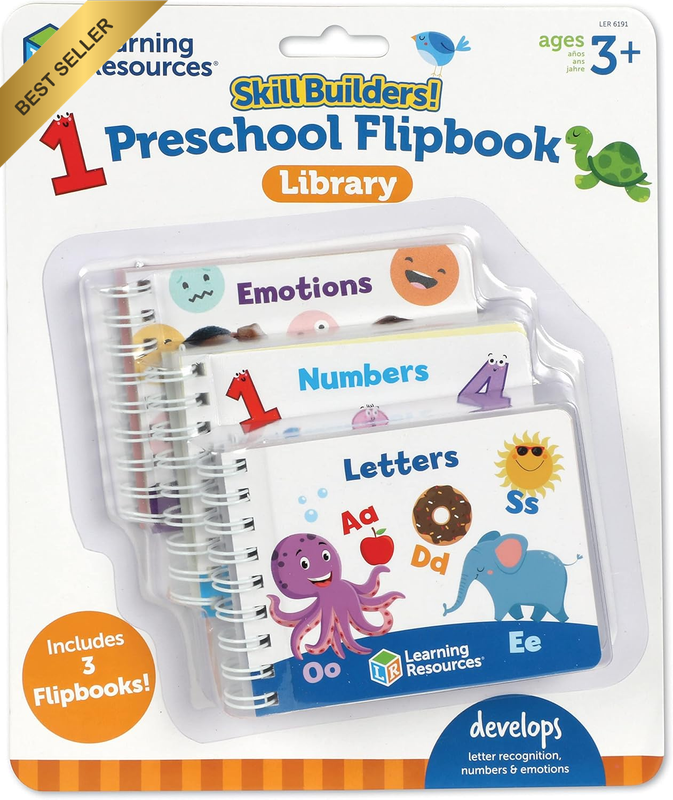 Skill Builders! Preschool Flipbook, Library Preschool, Learning Activities, Educ