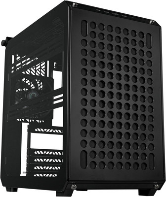 QUBE 500 Flatpack High Airflow Gaming ATX PC Mid-Tower, Customizable, Tempered G