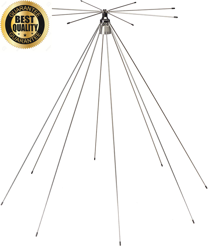 Tram 1410 Broad Band Discone/Scanner Base Antenna